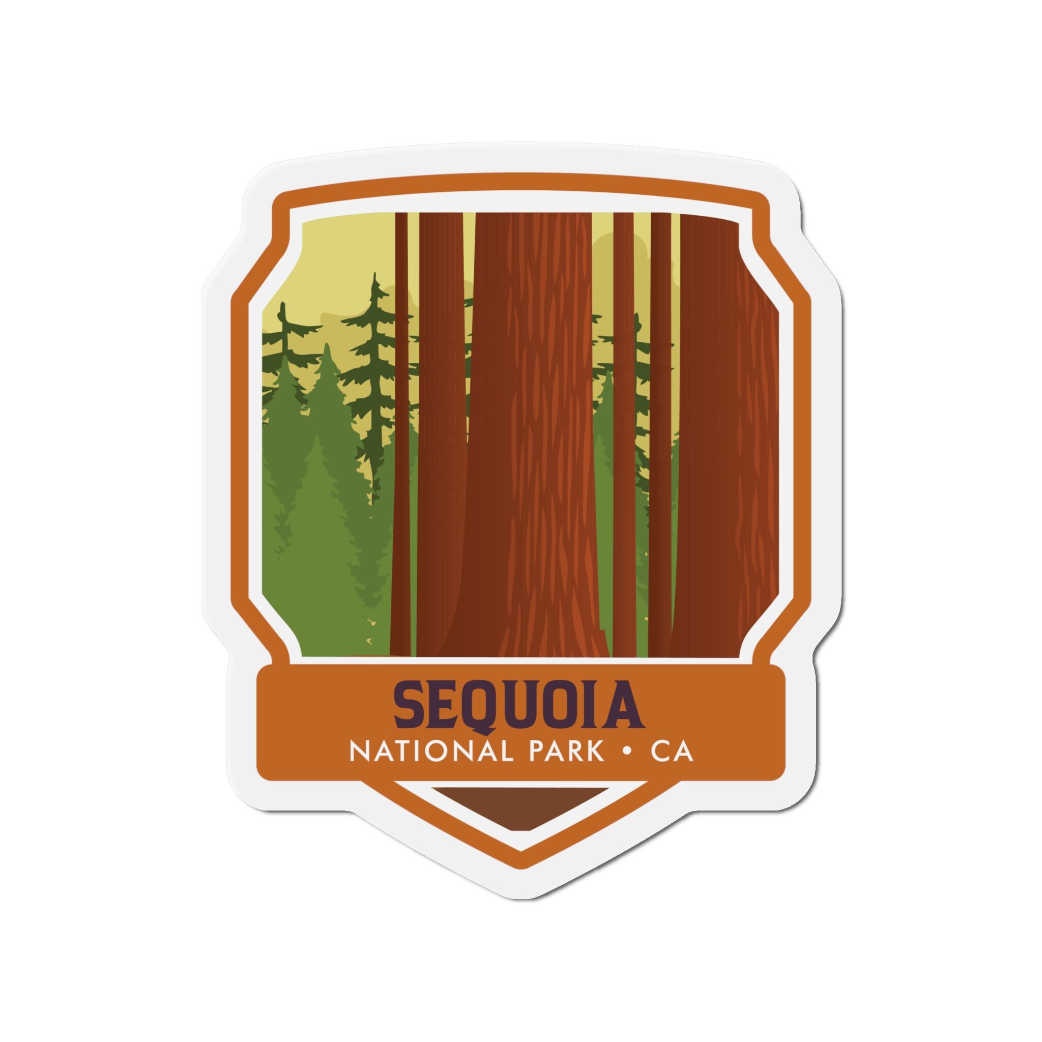 Bring the Timeless Beauty of Sequoia National Park to Your Magnetic Surfaces with Our Exquisite Magnet! - 5 Sizes