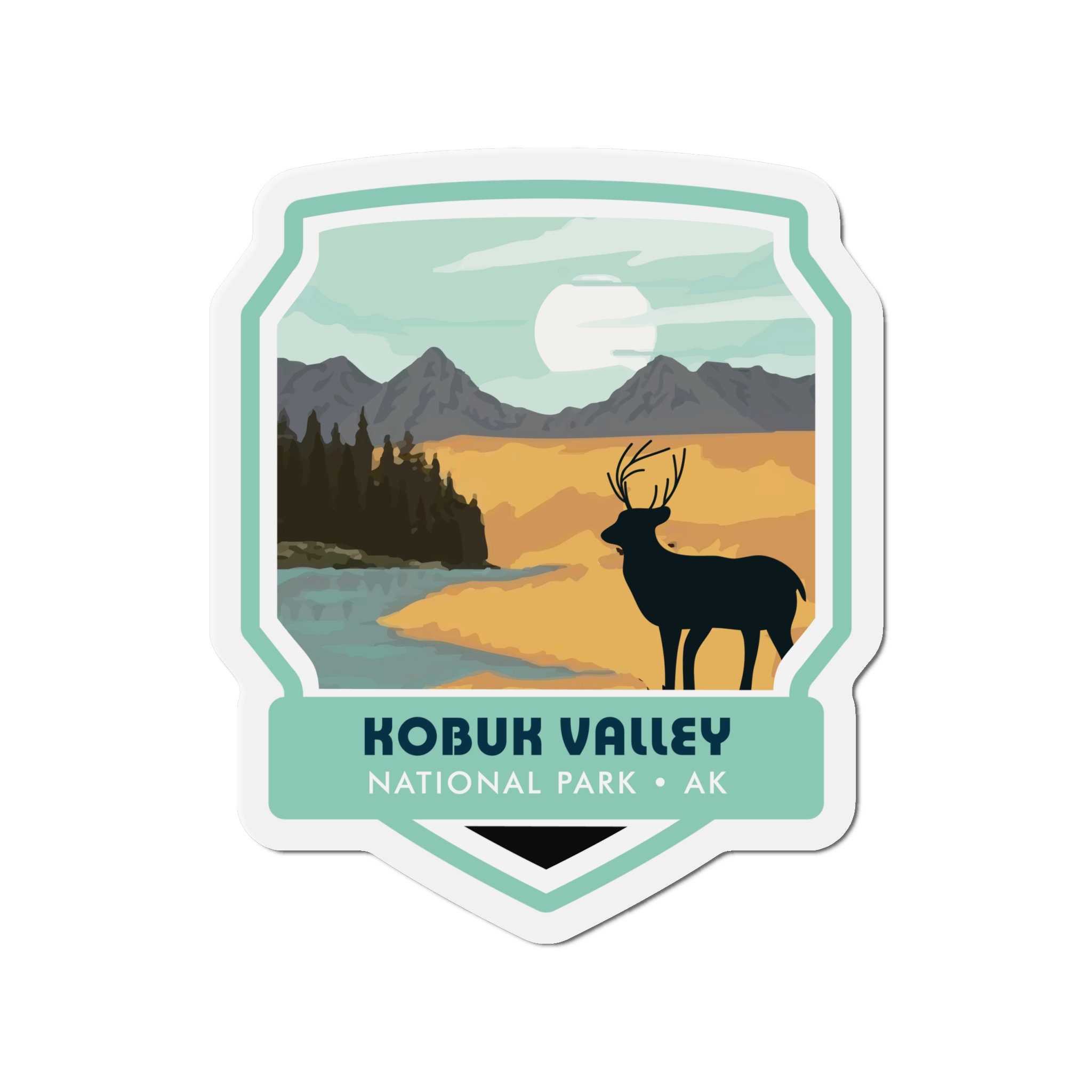 Capture the Untouched Beauty of Kobuk Valley National Park with Our Stunning Magnet! - 5 Sizes
