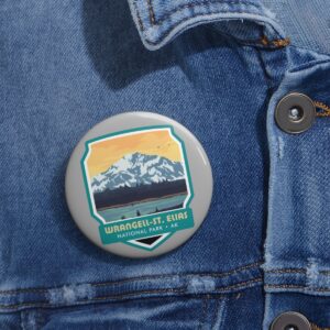 Wrangell St. Elias National Park Button Pin – Wear the Wild