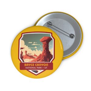 Bryce Canyon National Park Button Pin – Wear the Hoodoos' Charm