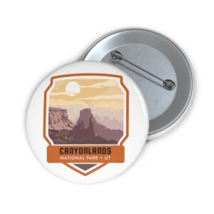 Canyonlands National Park Button Pin – Wear the Desert's Majesty