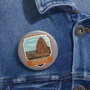 Capitol Reef National Park Button Pin – Wear the Park's Beauty