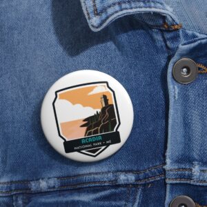 Acadia National Park Pin Button - Wear Your Wilderness Spirit!