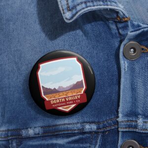 Death Valley National Park Button Pin – Wear the Desert's Mystique