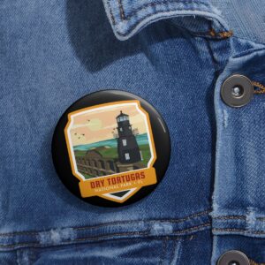 Dry Tortugas National Park Button Pin – Wear the Island's Serenity
