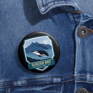 Glacier Bay National Park Button Pin – Wear the Wilderness