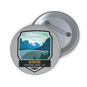 Glacier National Park Button Pin – Wear the Wilderness