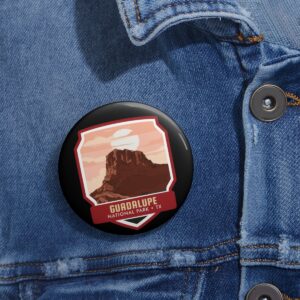 Guadalupe National Park Button Pin – Wear the Desert Charms