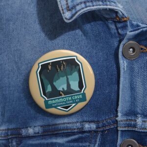 Mammoth Cave National Park Button Pin – Wear the Subterranean Wonder