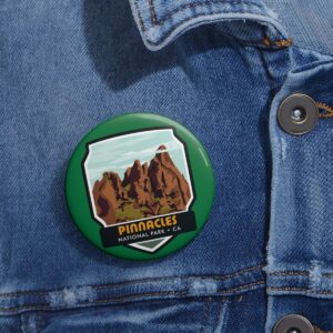 Pinnacles National Park Button Pin – Wear the Wild Beauty