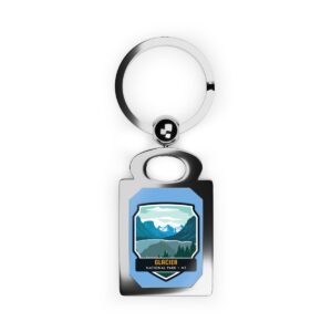 Glacier National Park Keyring – Carry the Wilderness with You