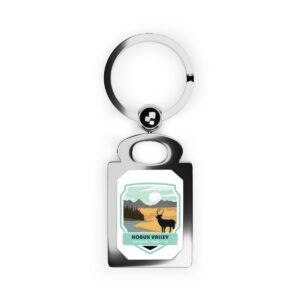 Kobuk Valley National Park Keyring – Carry Wilderness Tranquility