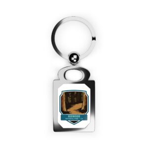 Redwood National Park Keyring – Carry the Majesty of Giants