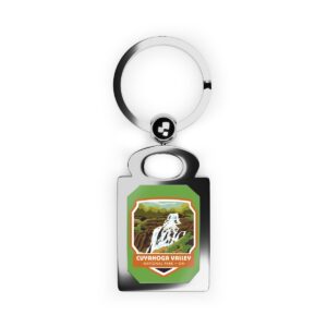 Cuyahoga National Park Keyring – Carry the Riverside Serenity