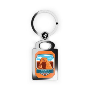Arches National Park Keyring – Carry the Desert's Spirit