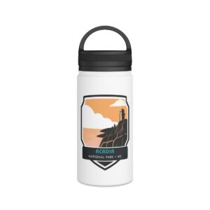 Acadia National Park Stainless Steel Water Bottle – Hydrate in Style
