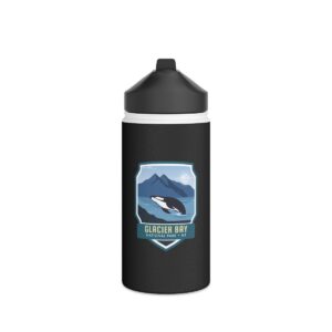 Glacier Bay National Park Stainless Steel Water Bottle – Sip the Wilderness