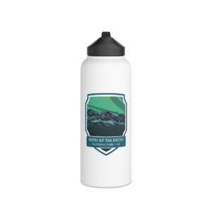 Gates of the Arctic National Park Stainless Steel Water Bottle – Sip the Wilderness