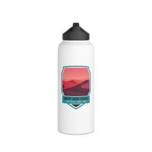 Great Sand Dunes National Park Stainless Steel Water Bottle – Sip the Sands of Adventure