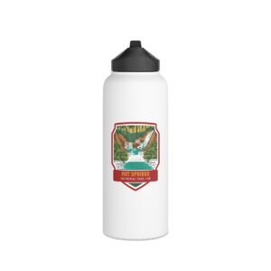 Hot Springs National Park Stainless Steel Water Bottle – Sip the Healing Waters