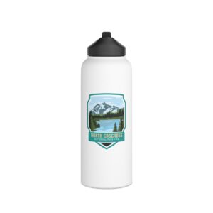 North Cascades National Park Stainless Steel Water Bottle – Sip Nature's Majesty