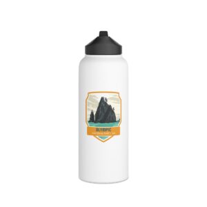 Olympic National Park Stainless Steel Water Bottle – Drink in Nature's Wonders
