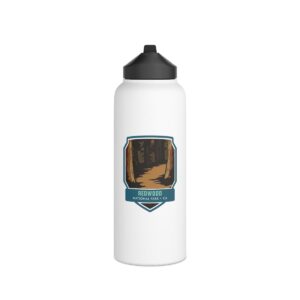 Redwood National Park Stainless Steel Water Bottle – Sip Among Giants