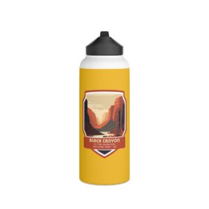 Black Canyon of the Gunnison National Park Stainless Steel Water Bottle – Sip the Canyon's Majesty