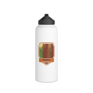 Sequoia National Park Stainless Steel Water Bottle – Refreshing Adventures Amidst Giants