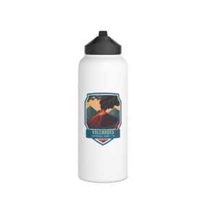 Volcanoes National Park Stainless Steel Water Bottle – Nature's Elixir Holder
