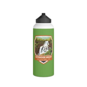 Cuyahoga National Park Stainless Steel Water Bottle – Sip the River's Beauty