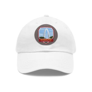 Gateway Arch National Park Cotton Twill Hat – Elevate Your Style with Architectural Elegance