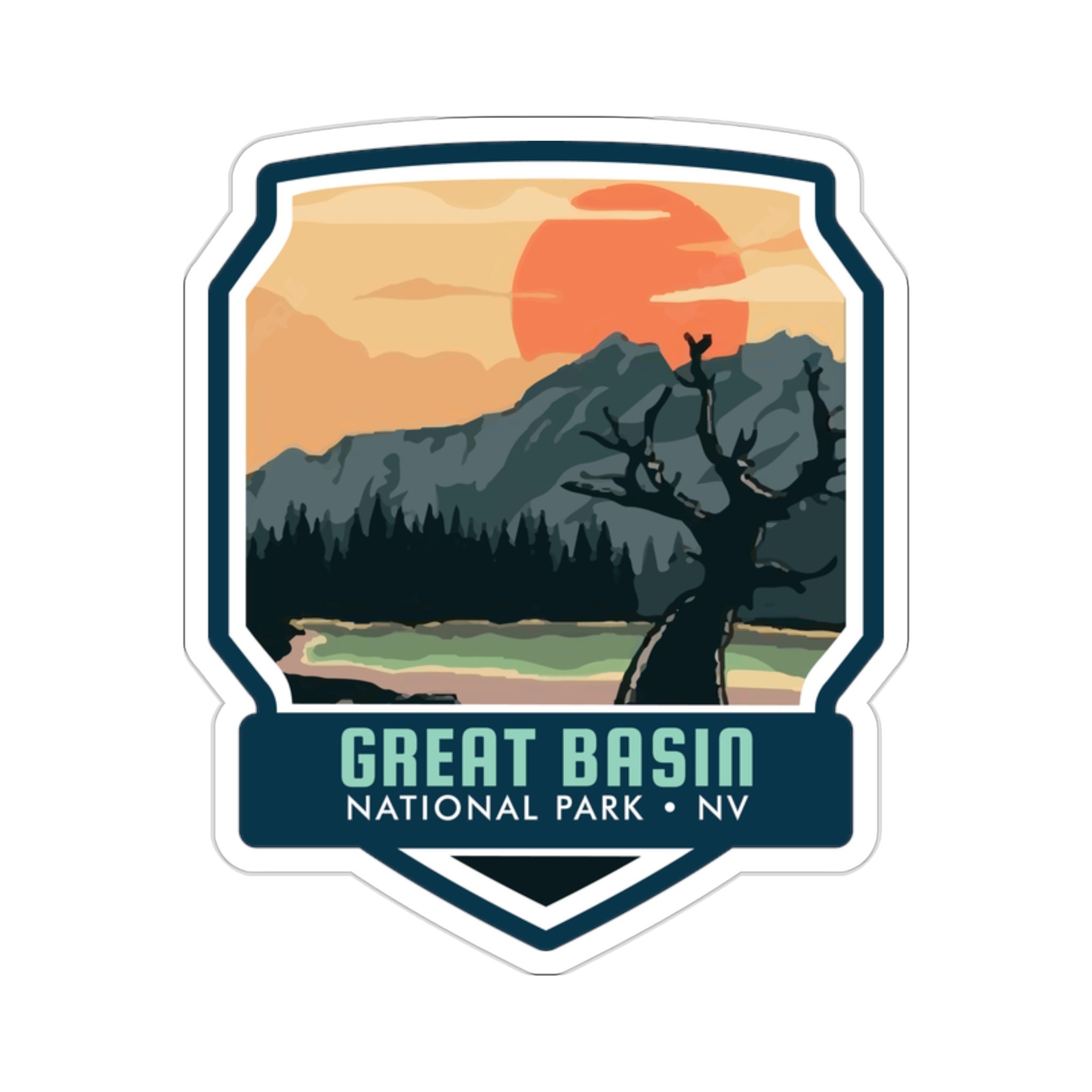 Embark on an Adventure with our Great Basin National Park Sticker! - 5 Sizes