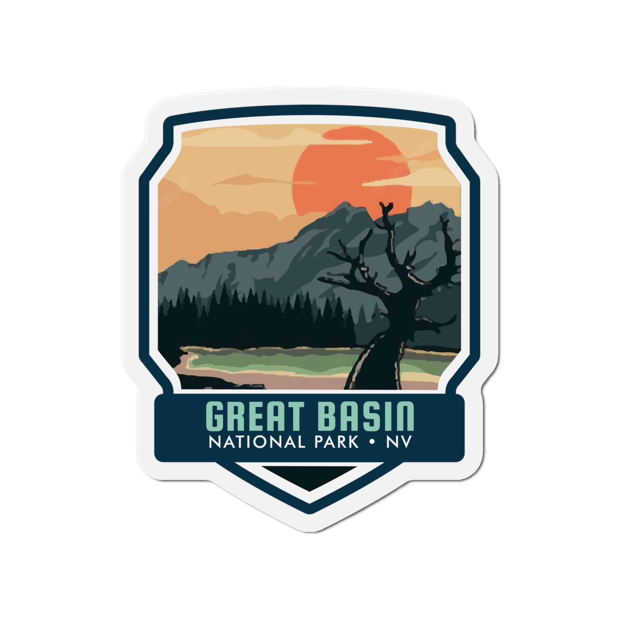 Discover the Wonders of Great Basin National Park with our Captivating Magnet! - 5 Sizes