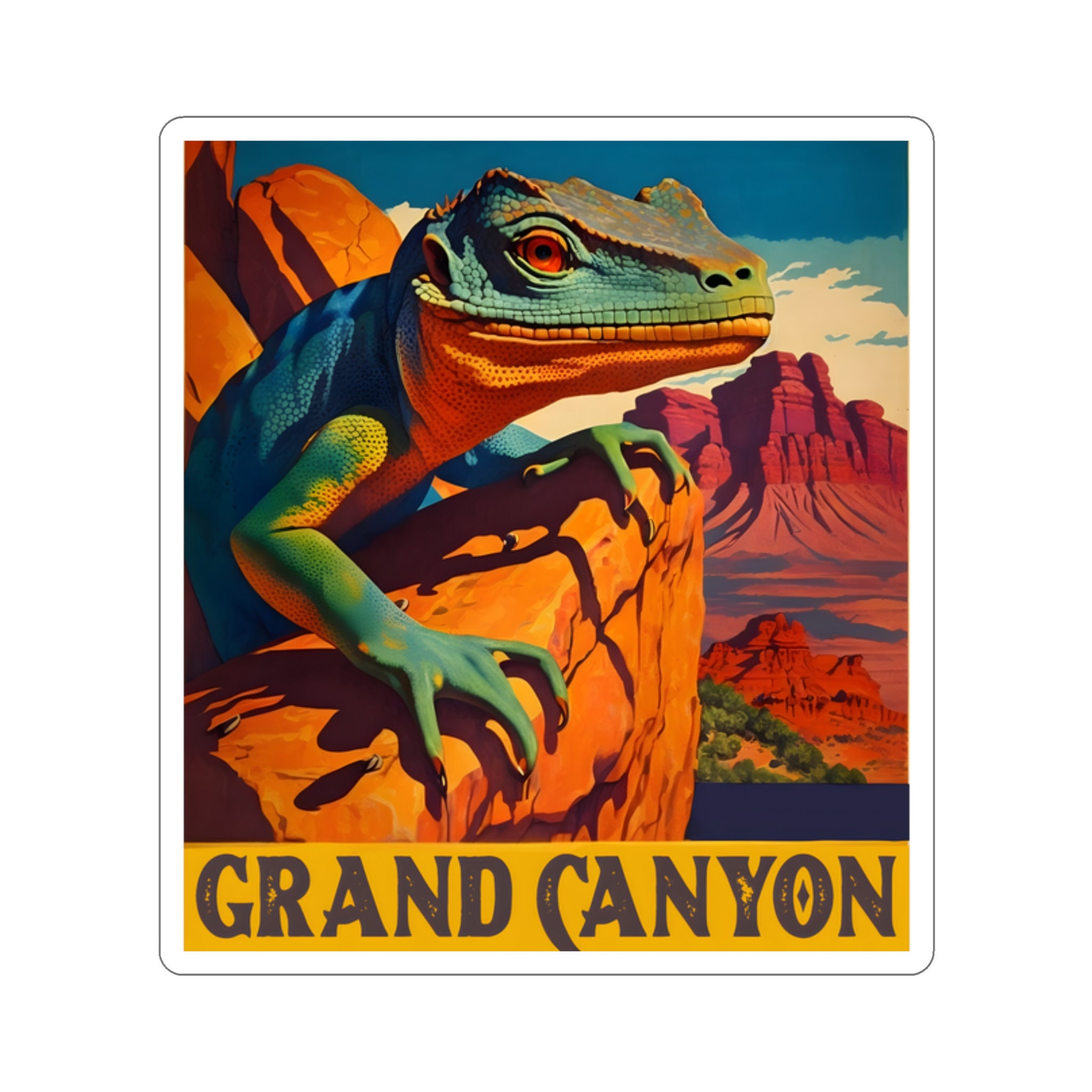 Grand Canyon Adventure Sticker - Sizes 2" to 6"!