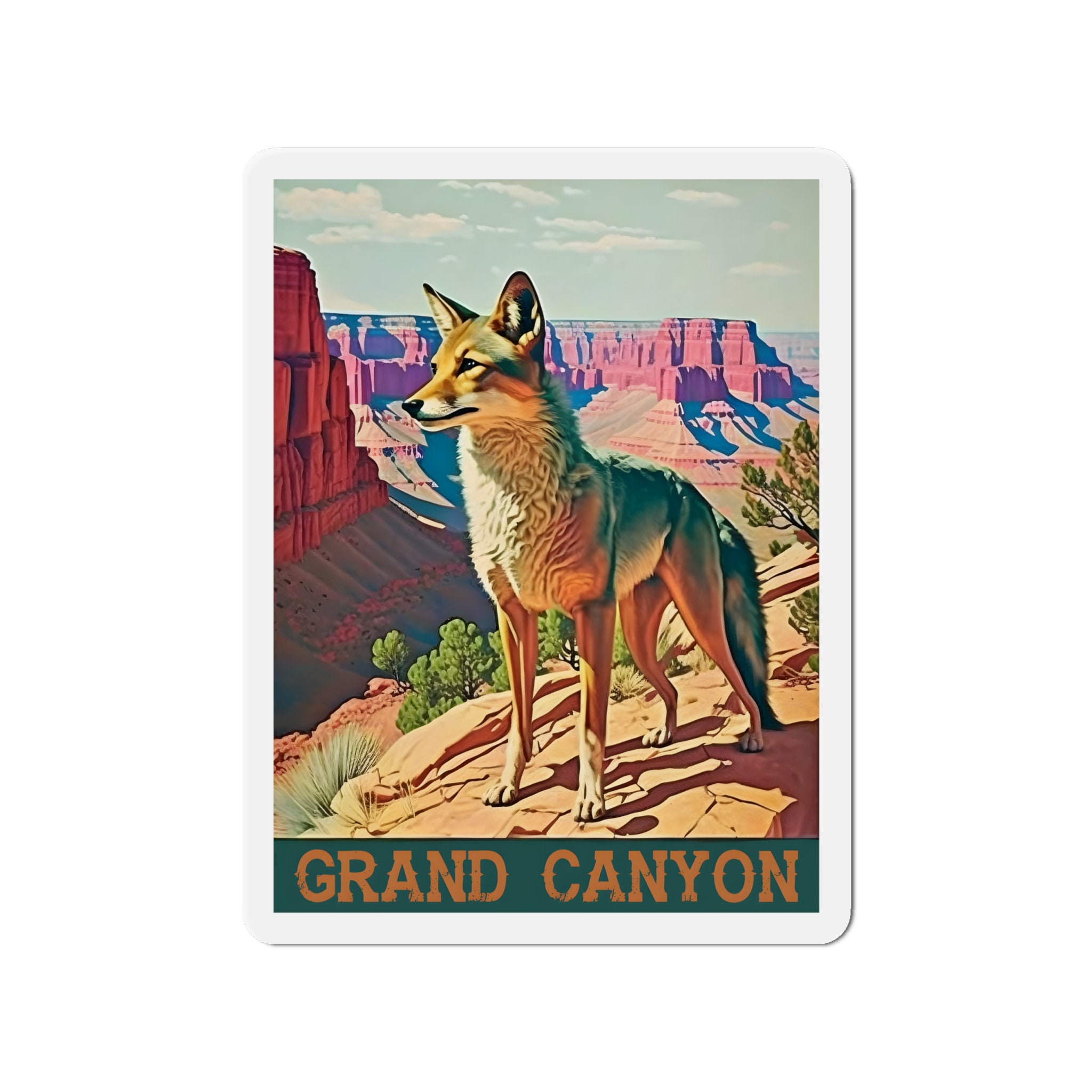 Grand Canyon National Park Magnet - Sizes 2" to 6"!