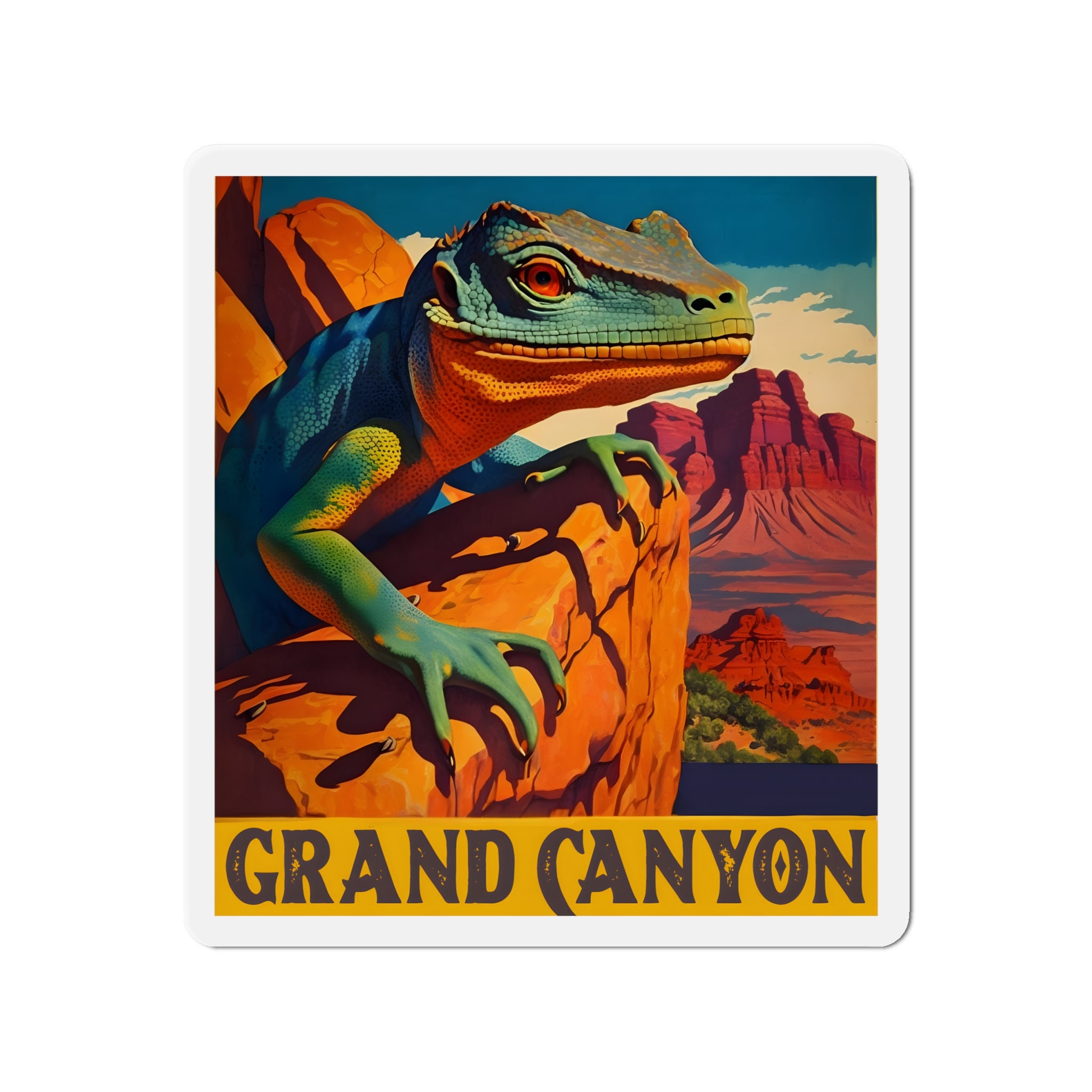 Grand Canyon Adventure Magnet - Sizes 2" to 6"!
