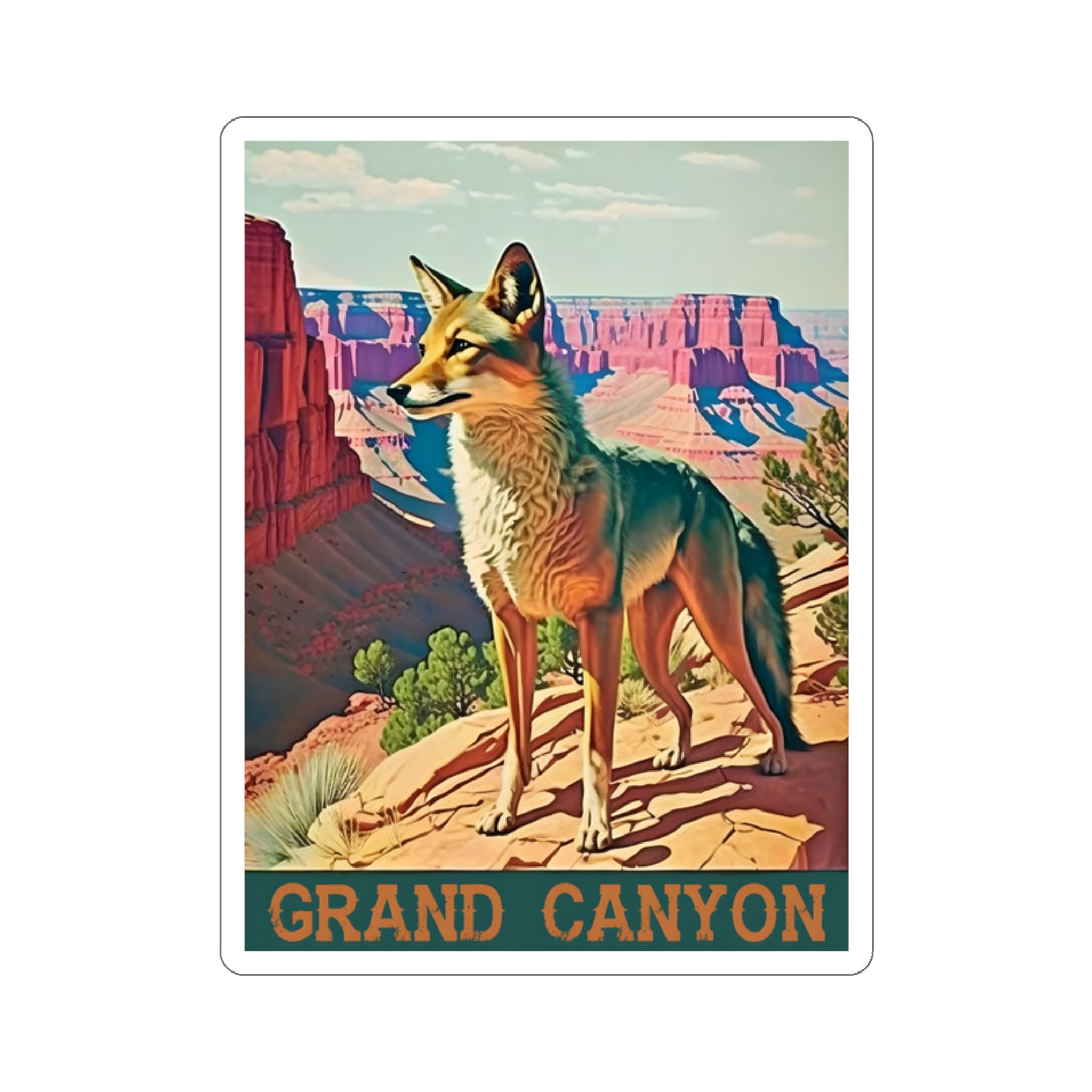 Grand Canyon National Park Sticker - Explore Sizes 2" to 6"!