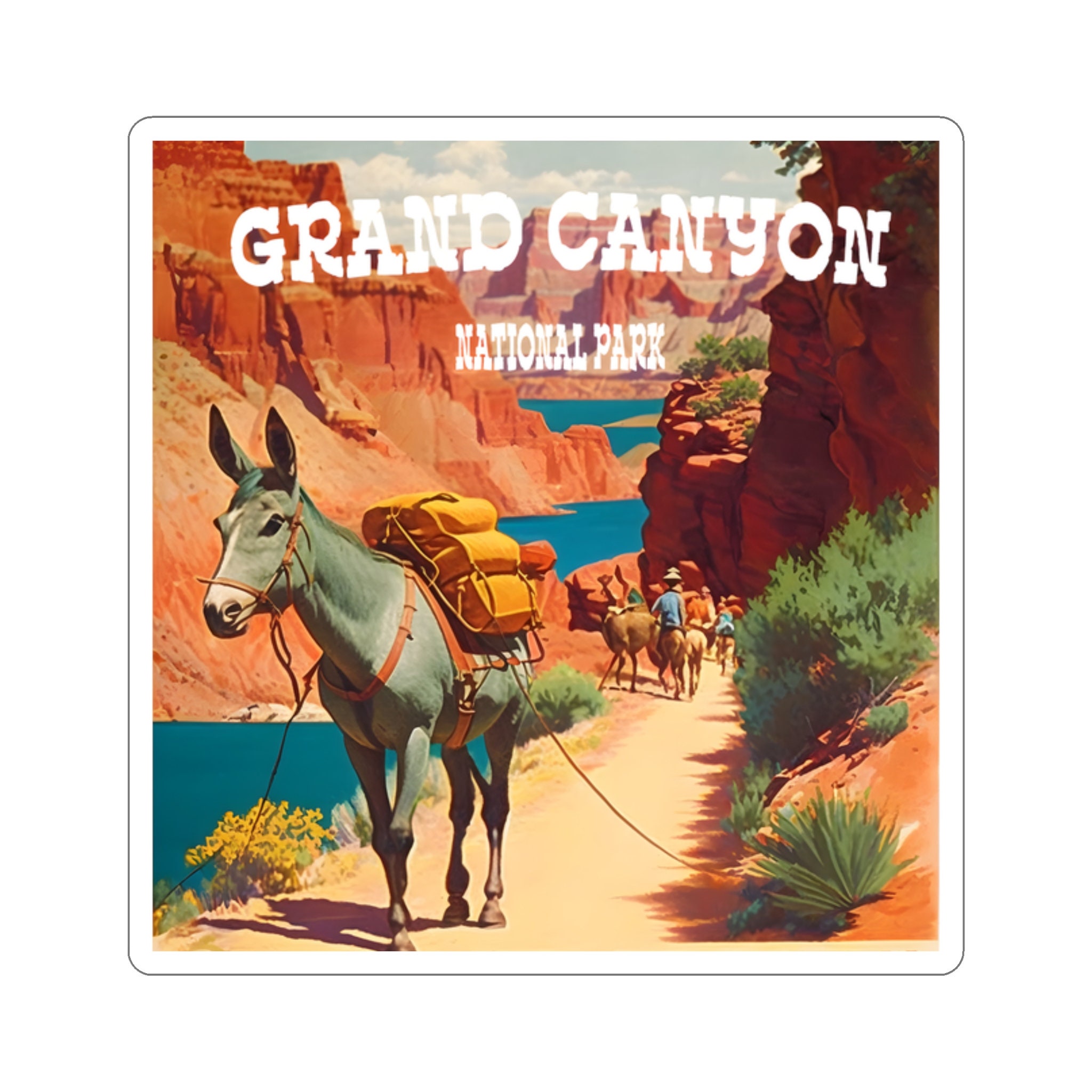 Grand Canyon National Park Sticker - Sizes 2" to 6"!