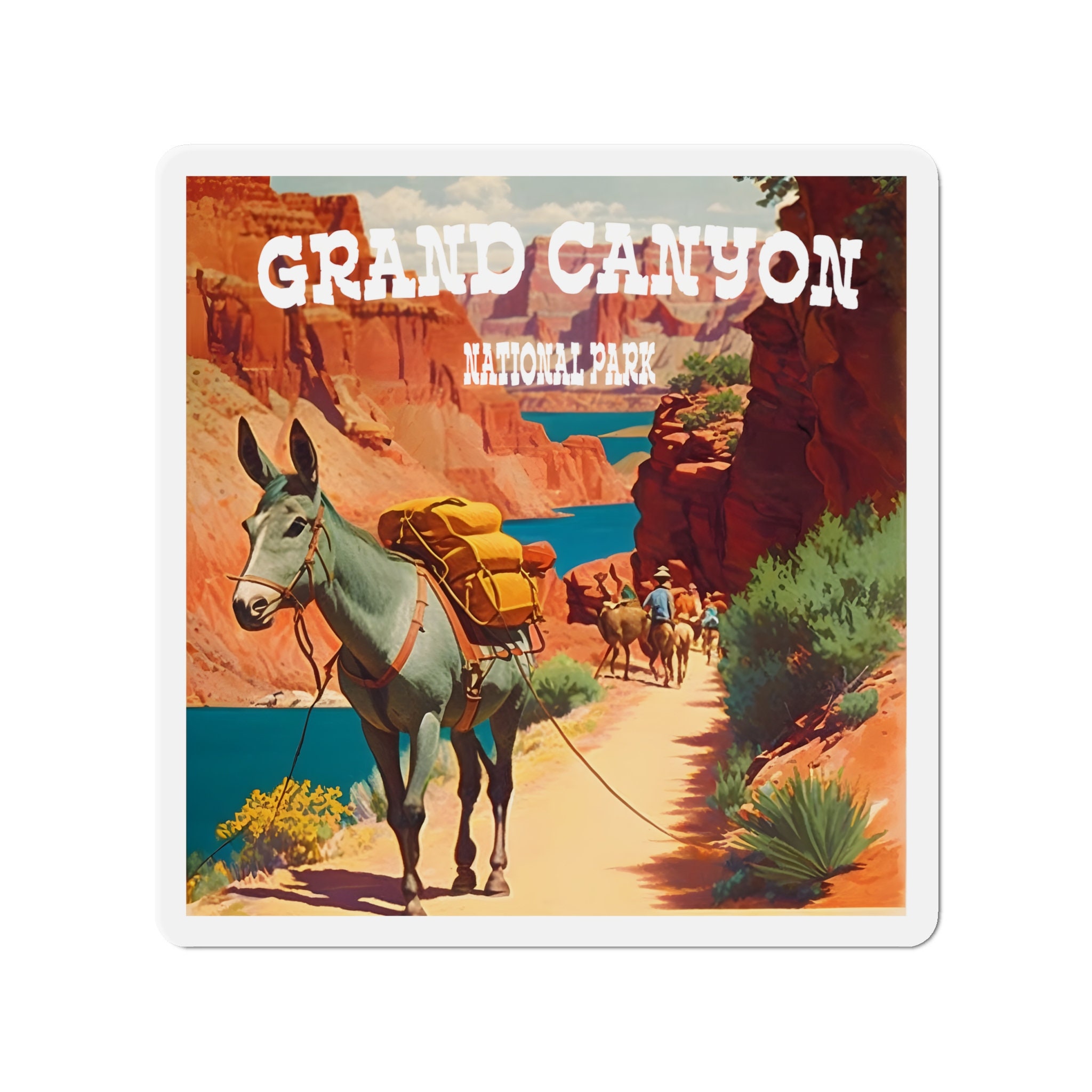 Grand Canyon National Park Magnet - Sizes 2" to 6"!