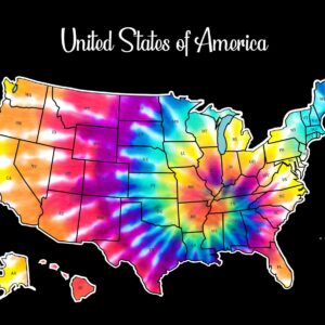 Scratch Off Map of United States